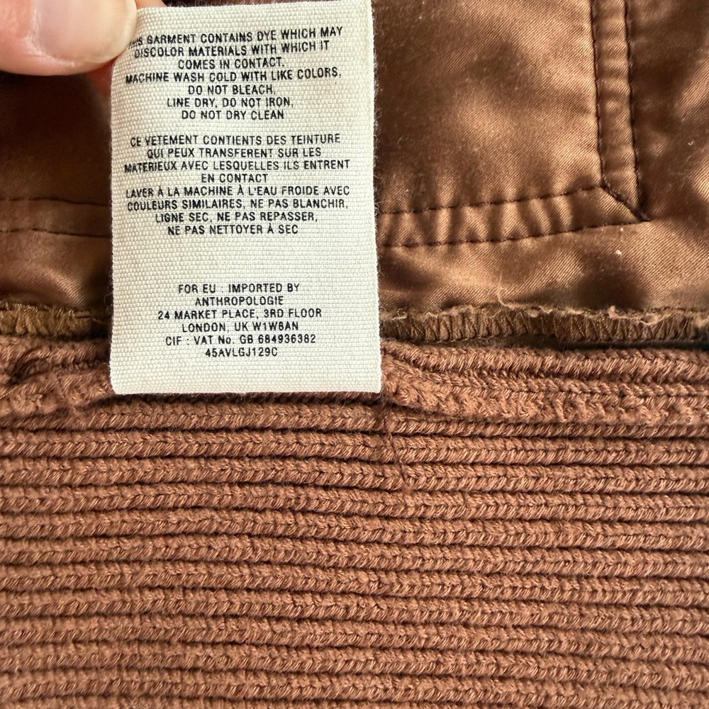 Women's Brown Leather Jacket - Picture 12 of 14
